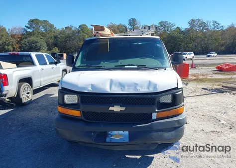 2013 Chevrolet Express Work Van from USA, damaged, VIN 1GCZGTCG9D1101549